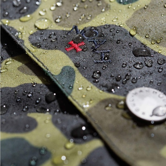 Noah X Barbour Camo Bedale Jacket - Picture 5 of 8